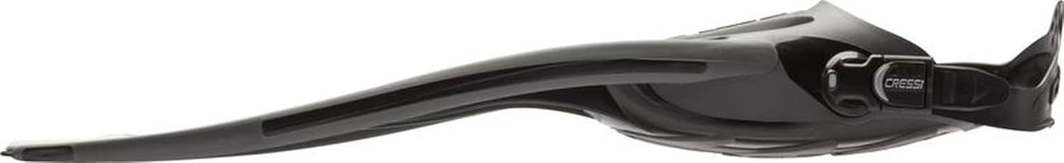 CRESSI Scuba Diving Open Heel Fin [Frog Plus] 3 Material Composition 360 Degree Rotating Buckle Blade on Foot Pocket [Genuine Product]