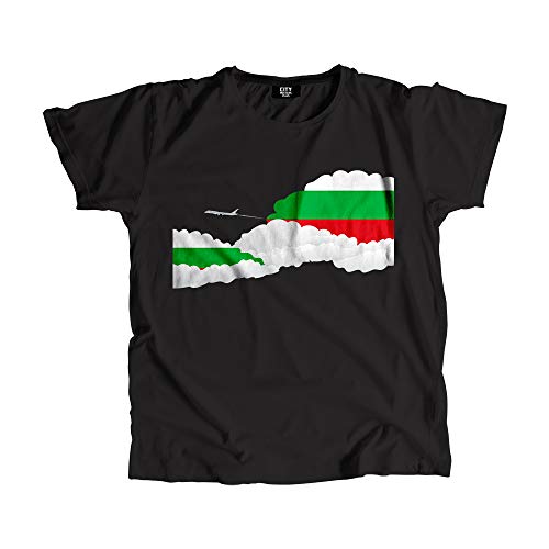 T-shirt avion Bulgarie look idéal pour voyager et aller à l'aéroport