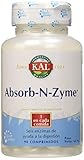 KAL Absorb-N-Zyme | Digestive Aid | Apto Para Veganos | 90 Tabletas
