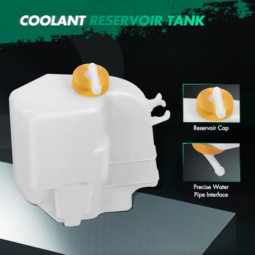 SCITOO Radiator Tank Coolant Recovery Overflow Reservoir Tank Coolant Reservoir Bottle [W/Cap] Compatible with for For Honda Civic 2006-2011, Replace 603-232 by SCITOO - Used condition - Image 3