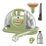 Bissell Little Green, Limpiador de alfombra y tapicería portátil multiusos, con herramientas...