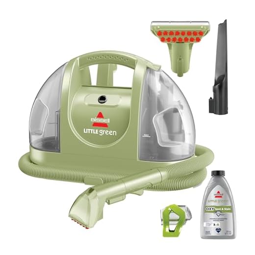 BISSELL Little Green Multi-Purpose Portable Carpet and Upholstery Cleaner, 1400B