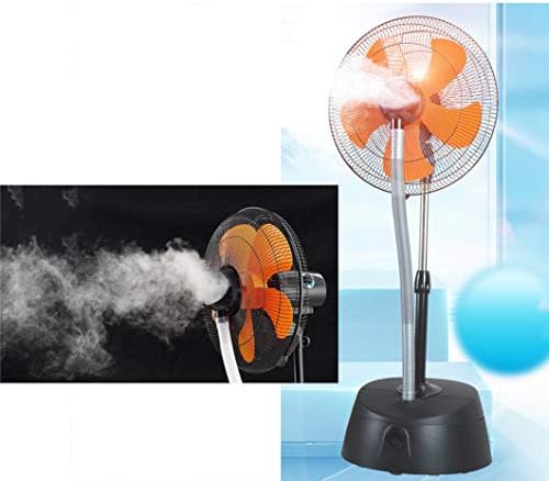 Oscillating Misting Fan, 6L Water Tank Spray Cooling Humidifier, Portable Home Office