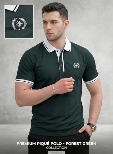 Image of JVX Men Polo T Shirt || Polo T Shirt for Men || Reguler Fit Tshirt for Man || Coller T-Shirt (Available in Plus Size, Also Available in Combo Packs) (MRT-222)