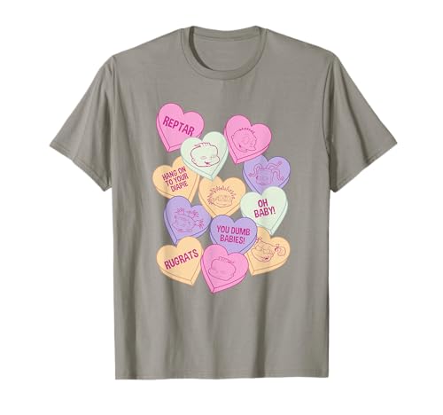 Rugrats Día de San Valentín Group Candy Hearts Camiseta