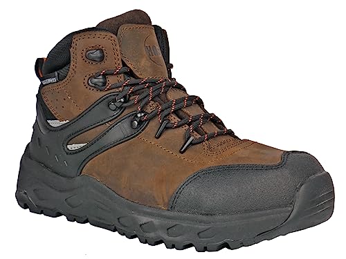Hoss Boot Men's Stomp Aluminum Safety Toe Waterproof Work Boot Big Sizes - Main Image