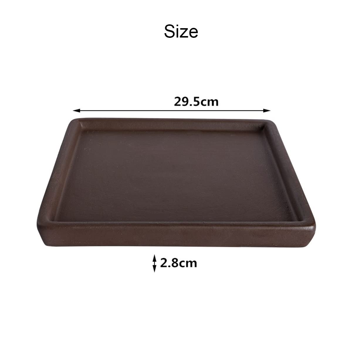 Pot De Fleurs En Céramique Avec Bac D'Égouttement Jaune 13 Cm[u802] - Jardin