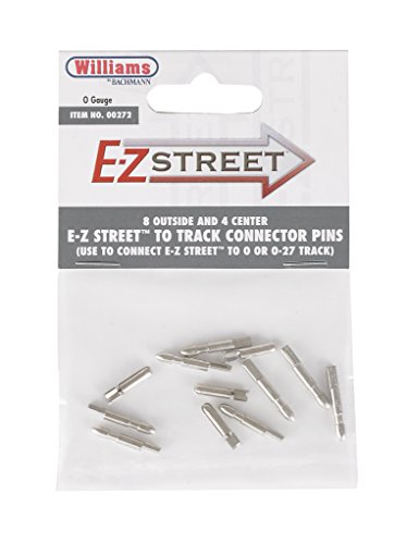 E-Z Street To Track Connector Williams Bachmann échelle O pour raccordement de rails sans coupure