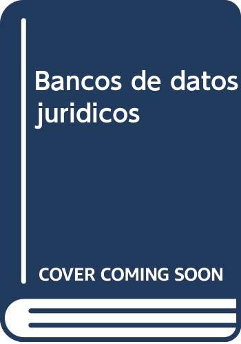Portada de Bancos de datos jurídicos