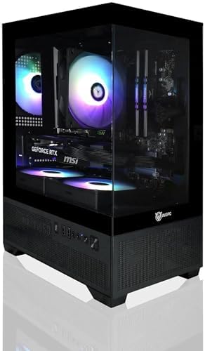 Mini-X Gaming PC - I5 11400F up to 4.4 GHz, GeForce RTX 5060 8GB VRAM, 16GB RAM, 1TB M.2 NVMe SSD, Windows 11 Home Black image 5