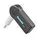 Bluetooth Receiver/Hands-Free Car Kit, Portable 3.5mm Bluetooth Aux Adapter Wireless Music Streaming for Home, Car Audio System, Headphone, Speaker(Bluetooth 4.2,A2DP,40feet Bluetooth Range)