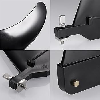 Coffret De 3 Ailerons De Planche De Surf, 8 Ailerons En Forme Bouchons De Surf Avec Cle D Aileron Et Vis  9 Degres