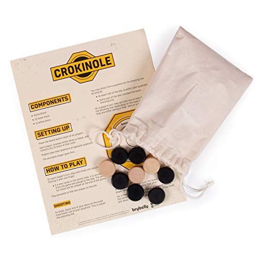 "Crokinole & Checkers Board Game" - Image 2