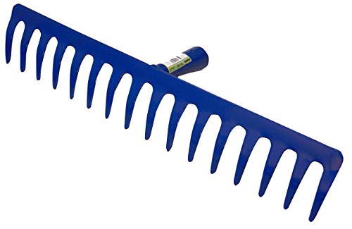 Riegolux 301931 Rastrillo Huerta sin Mango, 16 Púas