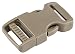 10-1 Inch Coyote Tan Economy Flat Side Release Plastic Buckles