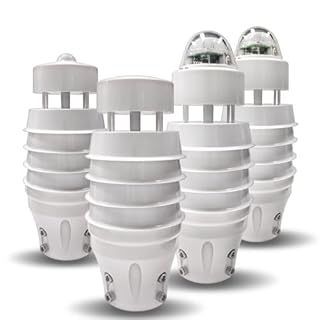 Air Temperature Humidity Air Pressure Solar irradiance Ultrasonic Weather Station with RS485 output