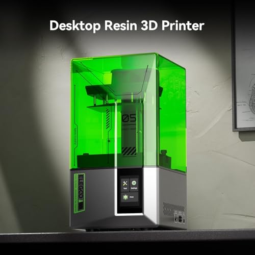 Image of ELEGOO Mars 5 Resin 3D Printer with 4K Mono LCD,Automatic Leveling, Desktop 3D Printer with Printing Size of 5.65 x 3.53 x 5.91 inches