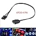 CHSYLFDC 2 Pcs 4 pin ARGB Adapter for Corsair RGB to Standard ARGB 4-Pin 5V Adapter Connector RGB Cable 25cm Extension Cord PVC