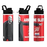 Partisan Liverpool - Ranura para botella de aluminio con boca grande, 600 ml o 750 ml (600 ml)