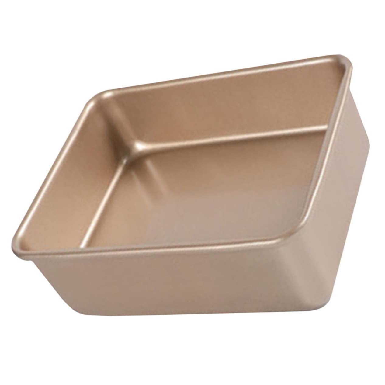 COLLBATH Stampo per Dolci Quadrato in Acciaio Inox per Cottura Stencil per Torte e Dolci Teglia da Forno Facile da Pulire