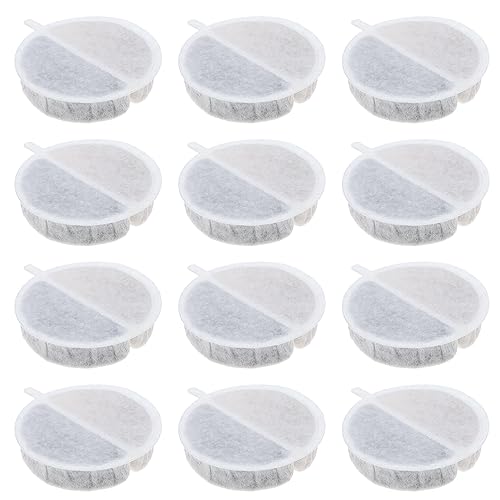 OTOTEC 12PCS Pet Water Fountain Filters Compatible with Nugget Compatible with Nugget Lite Water Fountain Replacement Filters Cat Dog Water Dispenser Filters