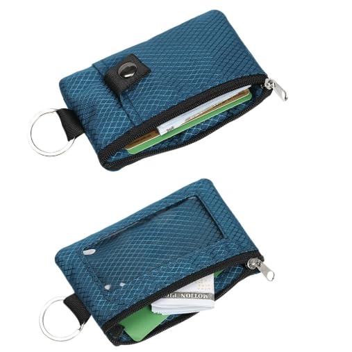RFID Blocking Small Wallet with ID Window – Waterproof Neck Wallet with Lanyard for Men Women4