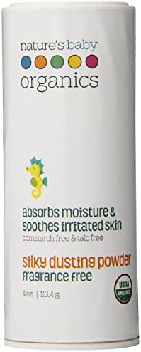 Nature’s Baby Organics Silky Dusting Powder, Fragrance Free, 4 Oz (Pack of 12) Nature’s Baby Organics Silky Dusting Powder, Fragrance Free, 4 Oz (Pack of 12)