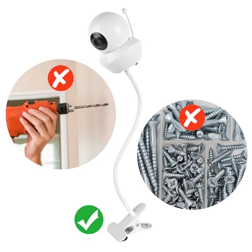 Support de fixation Babysense Max View pour lit bébé, résout le problème d'angle mort vidéo - 4