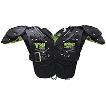 Schutt Y-Flex 4.0 Shoulder Pads, Football, Black, X-Large