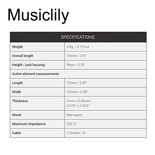 Micro piezo guitare acoustique KNA SG-1 pour scène et studio