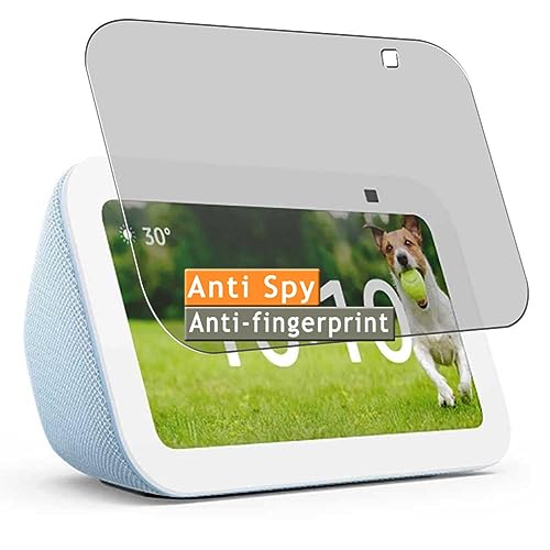 Vaxson Protector de Pantalla de Privacidad, compatibile con Echo Show 5 第3世代 GEN 3 3RD [No Vidrio Templado ] Película Protectora Film Guard