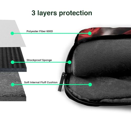 Maletín para portátil con asas impermeable 15.6 pulgadas miniatura 5