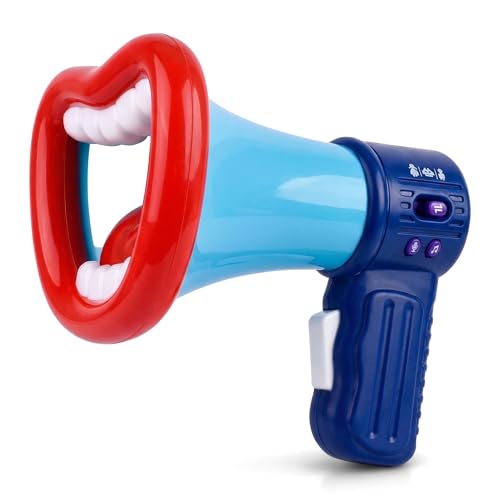 Totority Kids Voice Changer Megaphone with 3 Modes, Blue