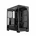 Produktbild MODECOM Volcano STELLAR MIDI NF ATX Tower Gehäuse in Schwarz | Gaming PC Case mit gehärtetem Glas Seitenwand | Optimierte Luftzirkulation für leise Kühlung | Modernes Computergehäuse für Gamer