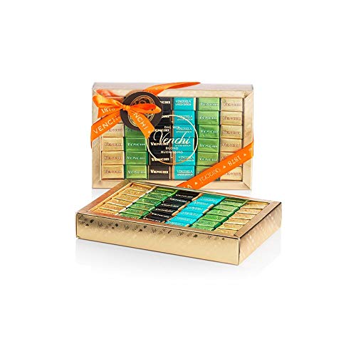 Venchi Cioccolatini Cremino Assortiti in Scatola Regalo Oro, 382g -...
