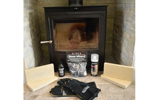 The Stove Wizard Extreme Heat Fire Resistant Gloves Leather with Kevlar Stitching Mitts Perfect for Welding Oven Grill BBQ Mig Fireplace Stove Pot Holder Animal Handling Wood Burners Multi Fuel Stoves - Cosy Home Interiors The Stove Wizard Extreme Heat Fire Resistant Gloves Leather with Kevlar Stitching Mitts Perfect for Welding Oven Grill BBQ Mig Fireplace Stove Pot Holder Animal Handling Wood Burners Multi Fuel Stoves - Image 8