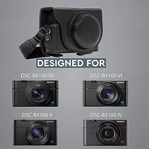 Funda de cuero MegaGear Ever Ready para Sony Cyber-shot RX100 miniatura 5