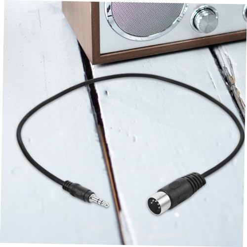 Cable adaptador de audio stereo Jack 3.5mm a Pin Din miniatura 5