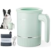 DOGNESS Automatic Paw Cleaner for Dogs, Dog Paw Cleaner with Soft Silicone, 2400mAh, Type-C, USB ...