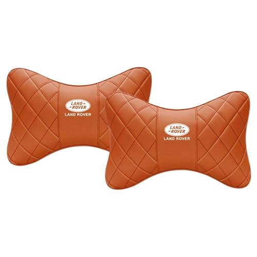 ランドローバー 車 ヘッドレスト 車用ネックパッド 頸椎サポート 90 110 2020 2021 2022 ABS 全シリーズ対応 通気性 柔らかい 首クッション 専用ロゴ付き 首枕 ネックピロー シートクッション ユニバーサルピロー 長時間運転対策 車