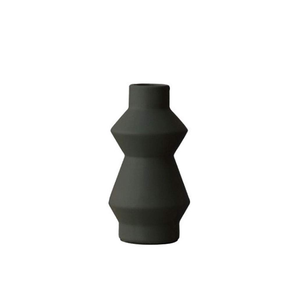 Art Wazon Nordic Creative Ceramiczne Ozdoby domowe Dekoracje Kwiatowe Wazony Dekoracje Domowe Prezenty (Color : D)