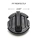2 Pcs Floor Drain Plug Twist Trap Seal Compatible for 2014-2023 Polaris RZR 1000 900 XP Turbo General Accessories - KIWI MASTER