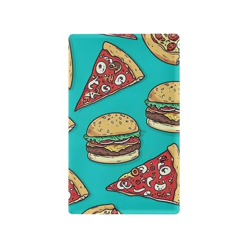 xigua Unused Outlet Wallplate Cartoon Pizza Switch Wall Plate Cover,Decorative Outlet Cover Switch Cover for Home Office Bedroom 4.53