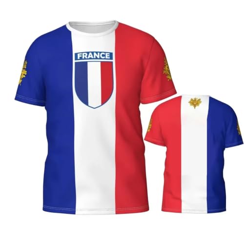 T-shirt de sport respirant homme pour entraînement de football