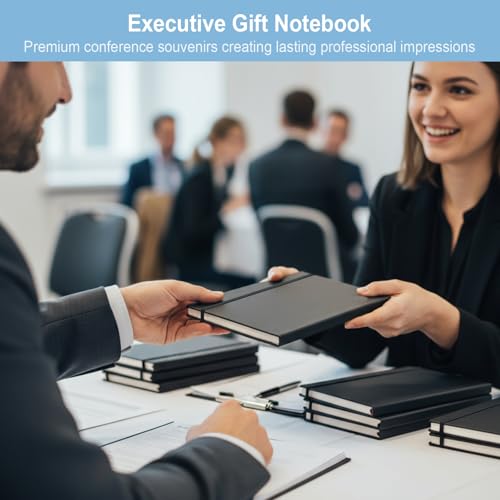 ViVin Lined Journal Notebooks for Professional Office Work,192 Pages,Medium 5.5 x 8.3 inch,College Ruled,A5 Hardcover Journaling Notebooks for Writing,24 Pack Bulk by ViVin - Image 5