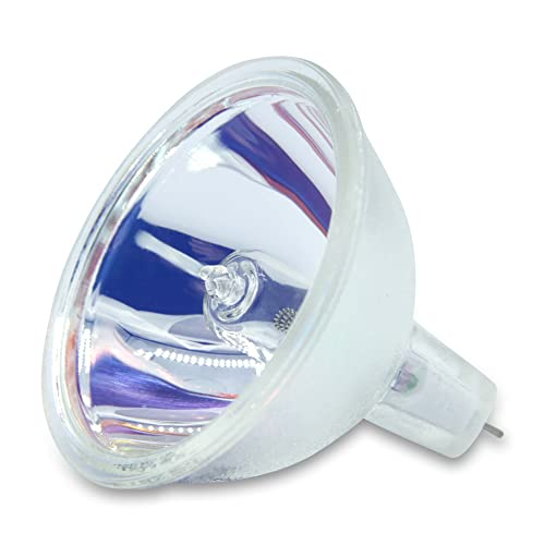 lumenivo Replacement for Amscope BHD-24V150W 24V Halogen Light Bulbs for Fiber Optic Illuminators Microscopes - GX5.3 / GU5.3 2-PIN - MR16