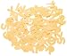 The New Image Group NL-01676 Stick It Felt 2-Inch Numbers and Letters, Gold 81/Pkg