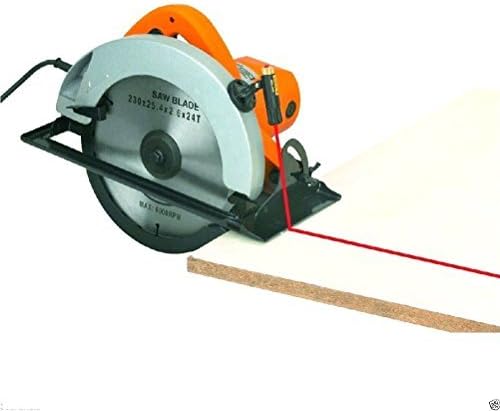 HF tools 93242 Laser Cutting Straight Guide LINE Mark Attachment for Power Tool Saw Lazer Light, White