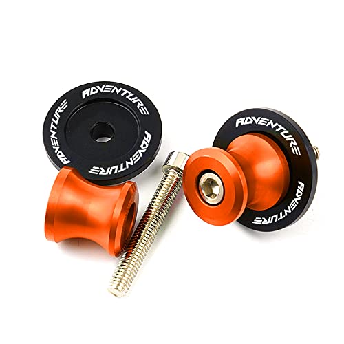 Mowok Fit For 2022 390 Adventure 390Adv 890 Adventure R 790 Adventure R S 1290Adv Cnc 10Mm Motorcycle Swing Arm Sliders Spools Swingarm Stand Screws #TOP7