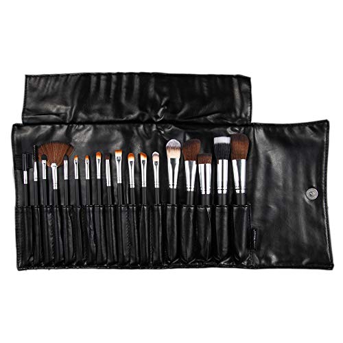 Kit com 18 pincéis para maquiagem - KP3-8A, Macrilan